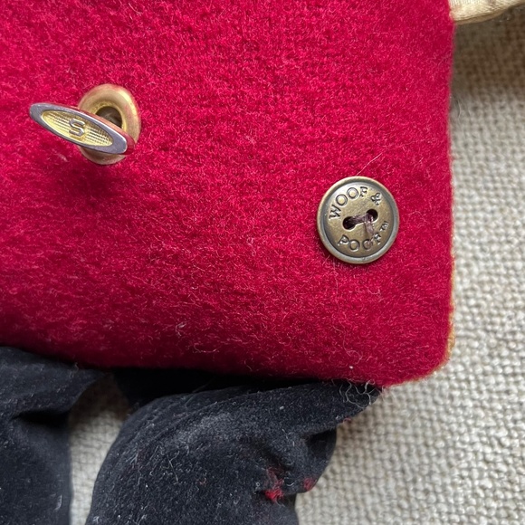 VTG Woof & Poof 2003 Musical Santa with W&P Button & tag - Picture 3 of 4